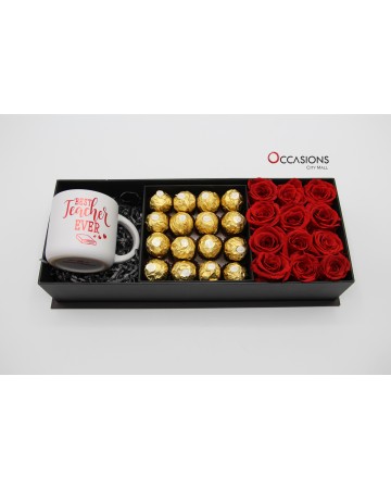 Best Teacher Rose Package